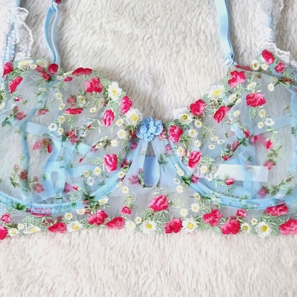 New! For Love and Lemons Aurelia Underwire Bra - Picture 7 of 12